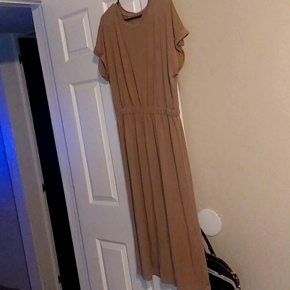 Tan dress